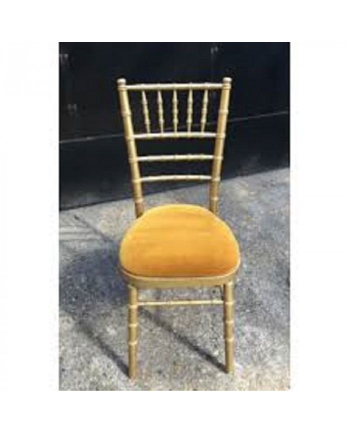 Chaise Chiavari doré en bois de hêtre Europe