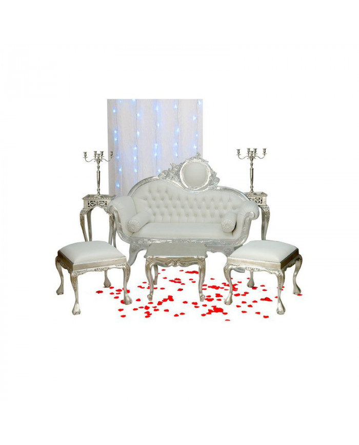 Ensemble Canapé baroque et déco assortie
