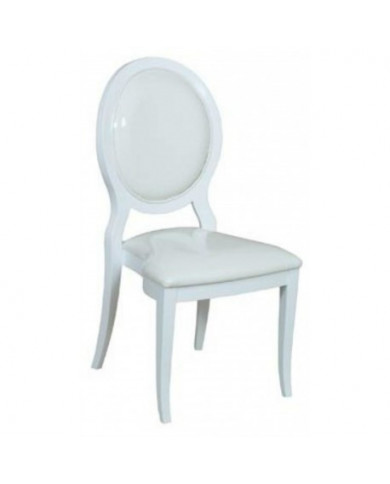 Chaise médaillon empilable Europe