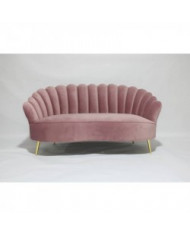 Canapé rose poudré pour mariage