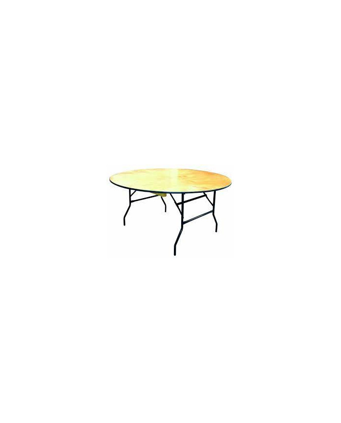 Table pliante bois 150 cm
