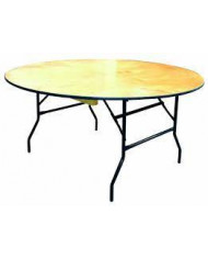 Table pliante bois 150 cm