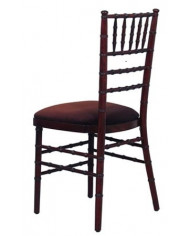 Chaise baroque transparente