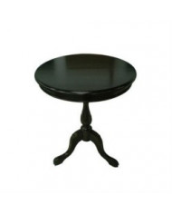 Guéridon de style en bois noir