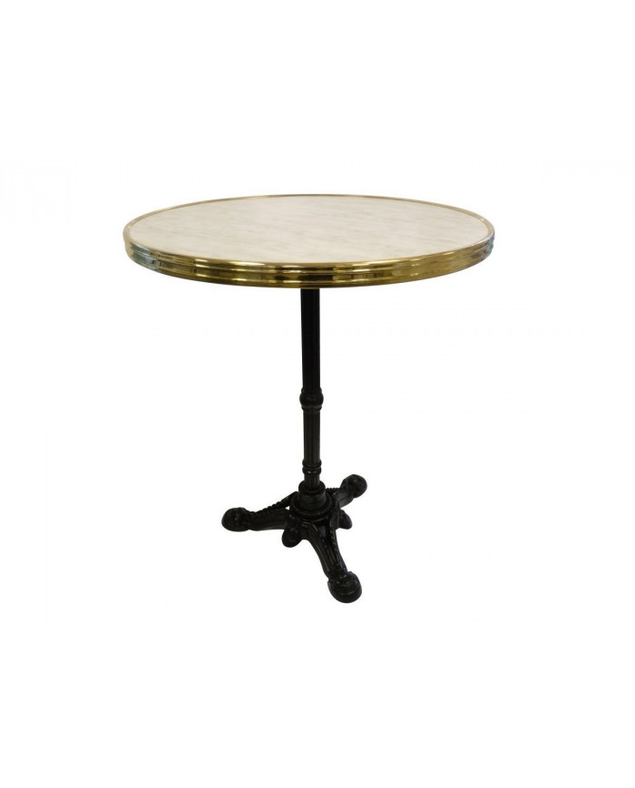 Table bistrot parisien en fonte