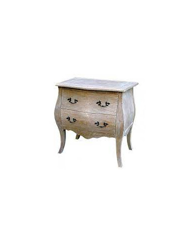 Commode en bois cérusé modèle Bombay