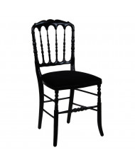 Chaise Napoleon III bois doré Luxe