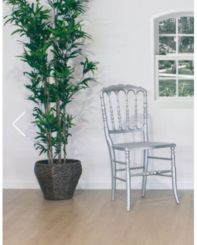 Chaise Napoléon III en bois haut de gamme